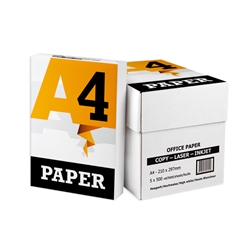 Office Printer Paper White A4 5 x 500 Sheets 75gsm [Box of 5 Reams]