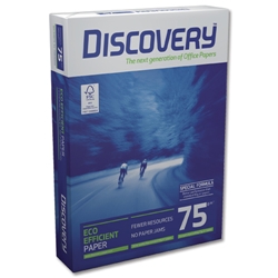 Discovery Printer Paper A4 75gsm White Ref DIS0750073 [5 x 500 Sheets]