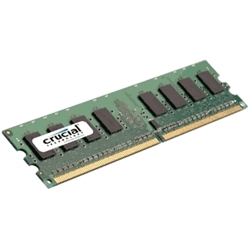 Crucial DESKTOP 1GB DDR2 667MHz (PC2-5300) CL5 Unbuffered UDIMM 240pin - Item image
