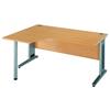 Largo 1800 Left Hand Ergonomic Desk Beech - LEL18B