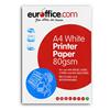 Euroffice A4 Paper 80gsm White [500 Sheets]