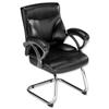 Influx Breeze Visitors Armchair Back H610mm Seat W560xD520xH485mm Black Ref F5A Influx Breeze Visitors Armchair Back H610mm Seat W560xD520xH485mm Black Ref F5A
