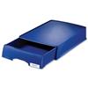 Modular Single Drawer Unit Polystyrene Stackable A4 Plus Blue Modular Single Drawer Unit Polystyrene Stackable A4 Plus Blue