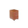 Concerto II 3 Drawer Cherry Veneer Mobile Pedestal - CNMP3