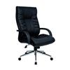 Derby Leather Faced Executive High Back Chair - DER300T1-BLK
