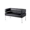 Benotto Faux Leather Two Seater Reception Sofa - BEN50002