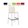Orb Indoor/Outdoor Red Cafe Stool - ORB60009-R