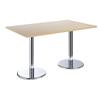 Pisa Café Rectangular Table 1600mm - Beech - B16DHCB