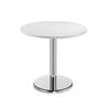 Pisa Café Round Table 600mm - White - B6DHCWH