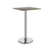 Pisa Cafe Square Poser Table - Walnut Pisa Cafe Square Poser Table - Walnut