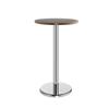 Pisa Café Round Poser Table 600mm - Walnut - DPT6CW