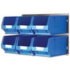 Barton Bin Kit Louvred Panel and 6 x TC3 Bins Blue Ref 010095GB Barton Bin Kit Louvred Panel and 6 x TC3 Bins Blue Ref 010095GB