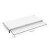Essentials Sumo Mailroom Rollout Shelf White Essentials Sumo Mailroom Rollout Shelf White