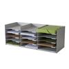 Paperflow Easy Office Stack Horizontal Organiser Black Paperflow Easy Office Stack Horizontal Organiser Black