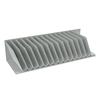 Paperflow Easy Office Vertically Inclined Organiser Grey Paperflow Easy Office Vertically Inclined Organiser Grey