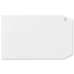 Plus Fabric Envelopes Pocket Peel and Seal 110gsm C5 White [Pack 500]