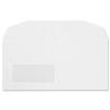 Postmaster Gummed Wallet Window White Envelopes DL [Pack 500] B29153
