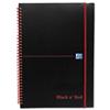 Black n Red Notebook Wirebound Polypropylene 90gsm [Pack 5] - 10008014