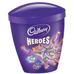 heroes chocolate box
