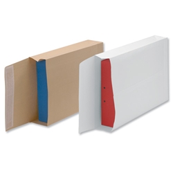 New Guardian Armour Envelopes Peel And Seal Gusset 70mm 130gsm Kraft Manilla 365x275mm [Box 100]