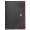 Black n Red Polynote Book Casebound Elasticated [Pack 5] - 100080449