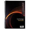 Cambridge Notebook Sidebound Wirebound Punched 4 Hole 70gsm Margin Ruled 100pp A4 Ref 100080158 [Pack 10]  - Free £5 Red Letter Days Voucher - Redemption