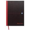 Black n Red Book Casebound 90gsm Ruled 192pp A5 [Pack 5] - 100080459