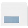 Plus Fabric Envelopes Wallet 110gsm C6 White [Pack 500] - F22670