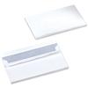 5 Star Press Seal White Wallet Envelopes DL [Pack 1000] - F90006