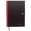 Black n Red Book Casebound 90gsm Plain 192pp A4 [Pack 5] - 100080489