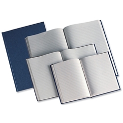Manuscript Book Casebound 70gsm Ruled 190 Pages A5 [Pack 5]