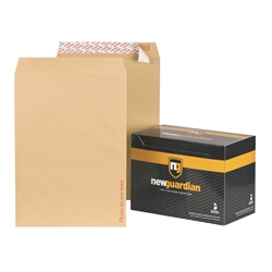 New Guardian Envelopes Heavyweight Board-backed Peel and Seal Manilla C3 [Pack 50]
