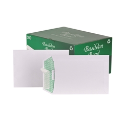 Basildon Bond Envelopes Pocket Peel and Seal 100gsm White C5 [Pack 500]