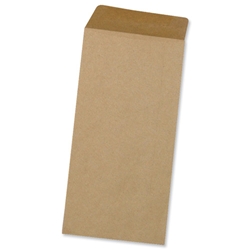5 Star Envelopes Lightweight Pocket Gummed 80gsm Manilla DL [Pack 1000]