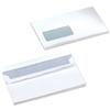 5 Star Envelopes Wallet Press Seal Window 80gsm White DL [Pack 1000]