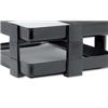 REXEL Agenda Classic Risers for Letter Trays Charcoal - 25224