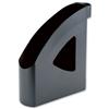 Rexel Agenda Classic Magazine Rack File with Indexing Facility and Integral Handle Charcoal Ref 25990