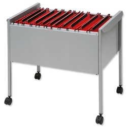 Rexel Filemate Suspension Filing Trolley for 100 Files W660xD425xH590mm Ref 50559