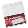 Twinlock 2.5C Crown Double Ledger Sheets [Pack 100] - 75831