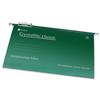 Rexel Crystalfile Classic Suspension File A4 Green [Pack 50] - 78045