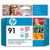 HP Inkjet Printhead No. 91 Light Magenta & Light Cyan Ref C9462A