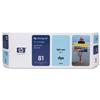 Hewlett Packard (HP) No. 81 Inkjet Dye Cartridge 680ml Light Cyan Ref C4934A