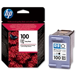 Hewlett Packard (HP) No. 100 Inkjet Cartridge 15ml Photo Grey Ref C9368AE