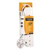 Belkin E-Series 4 Socket, 1-Metre SurgeStrip - F9E400UK1M