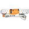 Belkin E-Series 6-Socket SurgeStrip, 3m cable - F9E600UK3M
