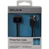 Belkin iPod and iPhone Sync & Charge cable, Black - F8Z328EA04-BLK