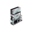 Epson LC-4TBN9 Transparent Black on Clear 12mm Label Tape - C53S625407