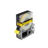 Epson LC-5YBP9 Pastel Black on Yellow 18mm Label Tape - C53S626401