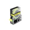 Epson LC-5YBF9 Fluorescent Black on Yellow 18mm Label - C53S626402