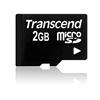 Transcend 2GB Micro SD Memory Card (No Adaptors) Ref TS2GUSDC